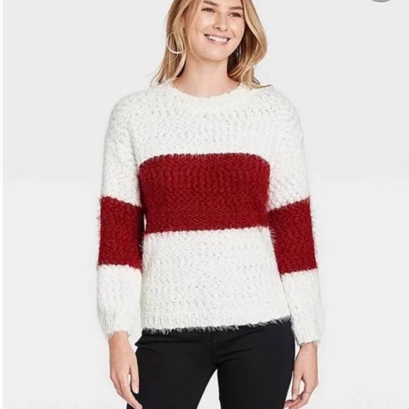 Knox Rose Colorblock Pullover Sweater - Picture 1 of 7
